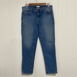 Eileen Fisher Organic Cotton stretch cropped jeans size 4